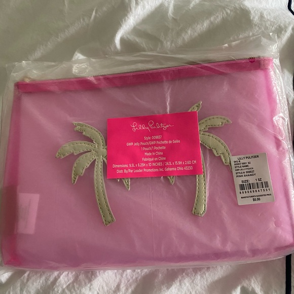 NIP Lilly Pulitzer jelly pouch - Picture 1 of 4